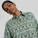 Miranda Top Congkak in Porcelain Blue