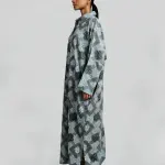 KB X Saarat Mahira Long Dress in Wau