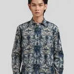 Nusantara Long Sleeve Modern Fit in Butterfly